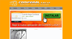 Desktop Screenshot of coniferalsacif.com.ar